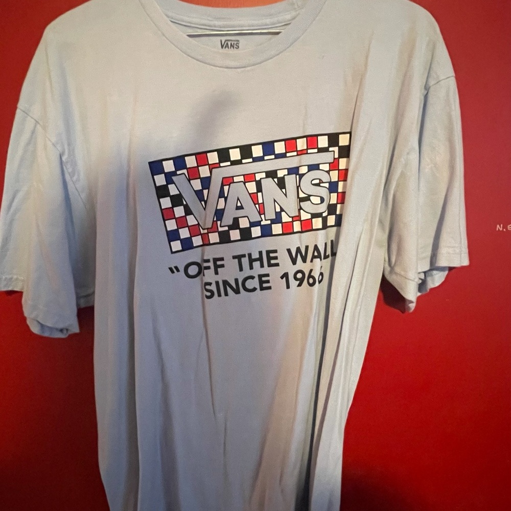 Blue vans shirt